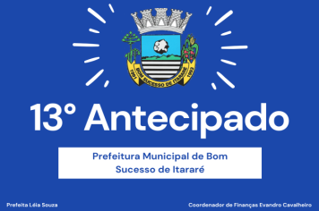 PREFEITURA DE BSI ANTECIPA 13° DE FUNCIONÁRIOS PÚBLICOS!