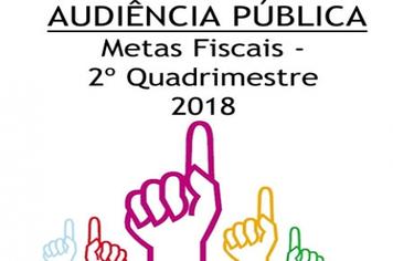 Ata de Audiência Pública das Metas Fiscais 2º Quadrimestre de 2018