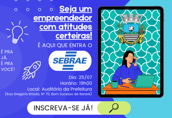 OFICINA SEBRAE AQUI!