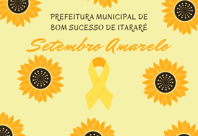 SETEMBRO AMARELO - RODA DE CONVERSA!